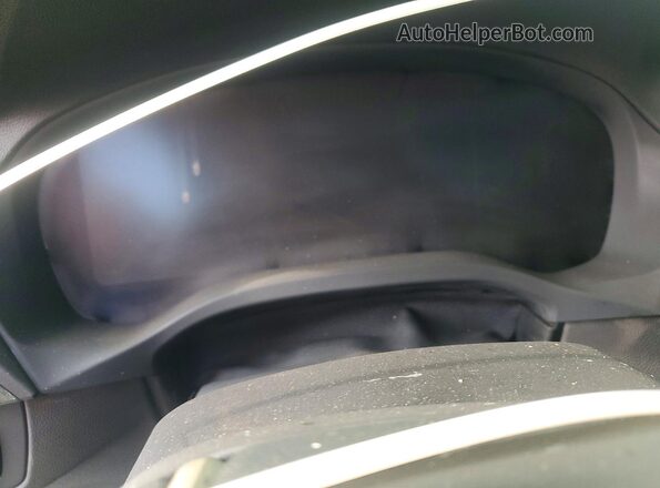 5UX2V1C09L9B97649 2020 BMW X4 White Widok zestawu wskaźników