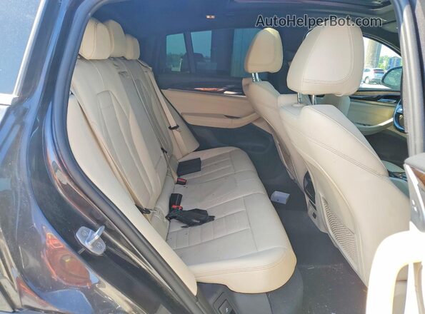 5UX2V1C0XLLE67474 2020 BMW X4 Black Rear interior view