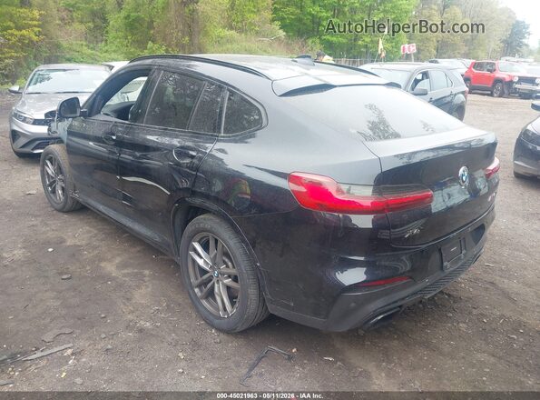 5UX2V5C00L9D29513 2020 BMW X4 Black Trasero izquierdo