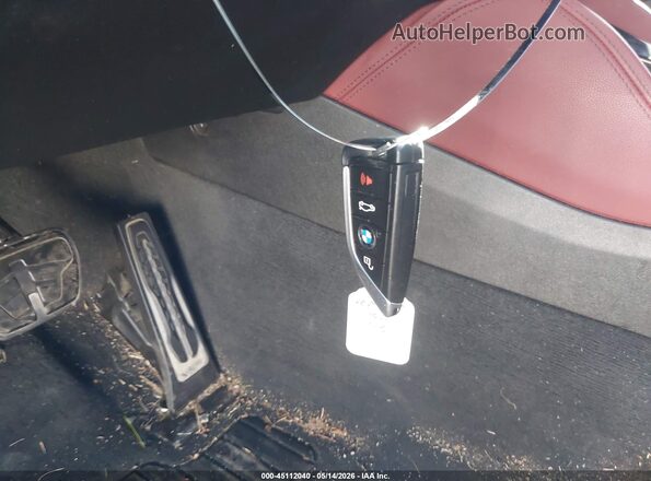 5UX2V5C04L9B53338 2020 BMW X4 Blue Dashboard view
