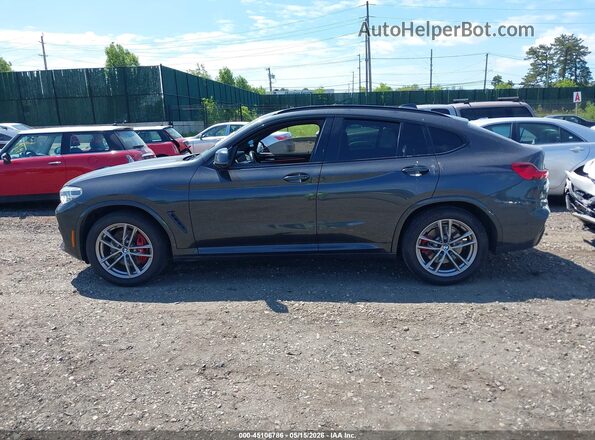 5UX2V5C08M9E58729 2021 BMW X4 Gray 