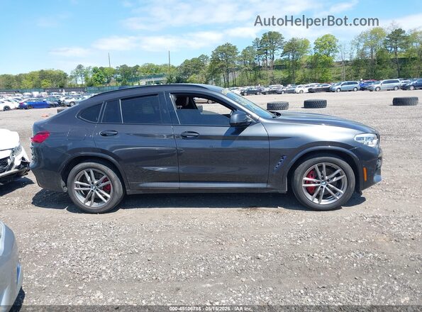 5UX2V5C08M9E58729 2021 BMW X4 Gray 
