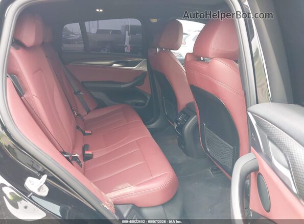 5UX33DT00R9U93547 2024 BMW X4 Black VIN sticker view
