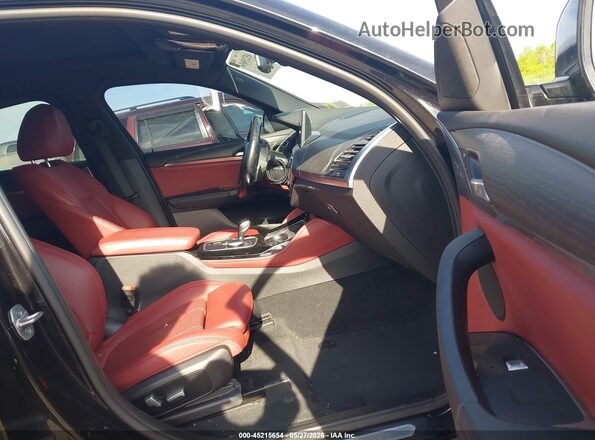 5UX33DT01N9K46483 2022 BMW X4 Black Սալոնի դիմացի տեսք