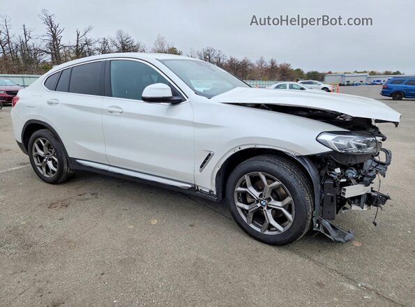 5UX33DT01R9W70929 2024 BMW X4 White Передня права чверть