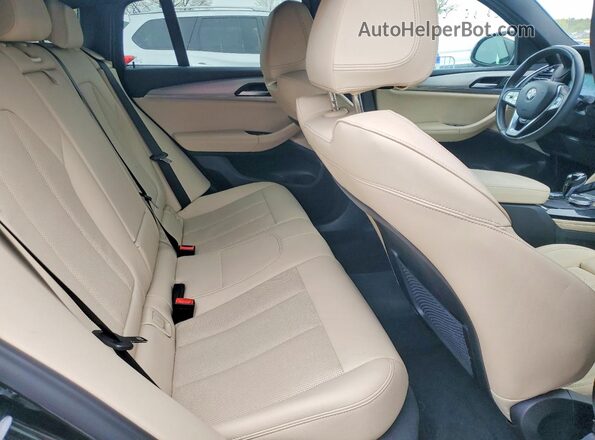 5UX33DT01S9108714 2025 BMW X4 Black Вид задньої частини салону