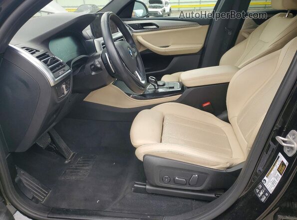 5UX33DT01S9108714 2025 BMW X4 Black Вид салону спереду