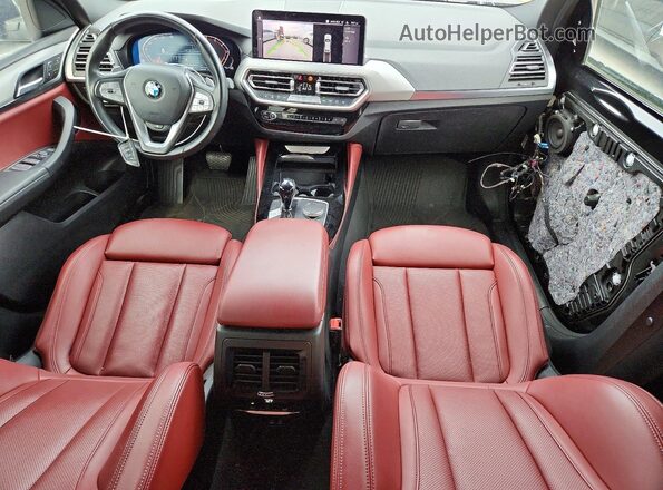 5UX33DT03N9K52396 2022 BMW X4 Black 