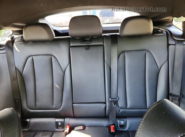 5UX33DT06P9P69470 2023 BMW X4 Black Vista de los asientos traseros