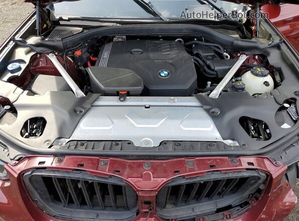 5UX33DT06P9R31386 2023 BMW X4 Red Вид підкапотного простору