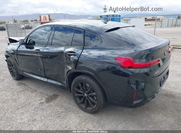 5UX33DT06R9U60391 2024 BMW X4 Black Задня ліва чверть