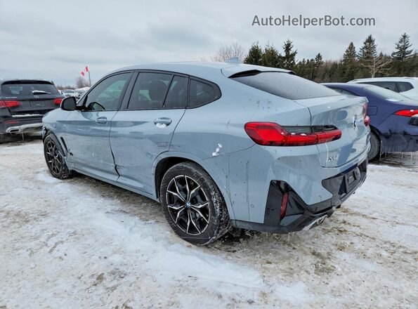 5UX33DT07N9K66947 2022 BMW X4 Серый Задняя левая четверть