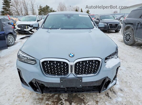 5UX33DT07N9K66947 2022 BMW X4 Серый Вид спереди