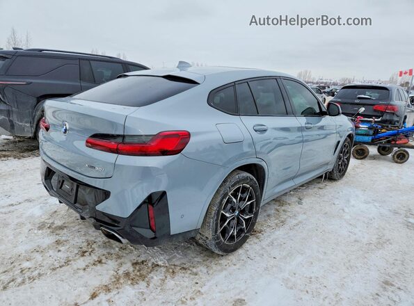 5UX33DT07N9K66947 2022 BMW X4 Серый Задняя правая четверть
