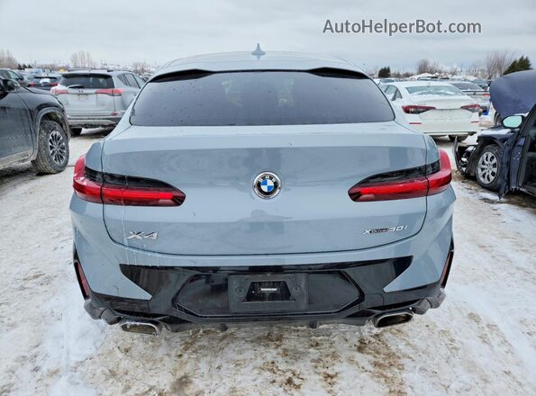 5UX33DT07N9K66947 2022 BMW X4 Серый Вид сзади