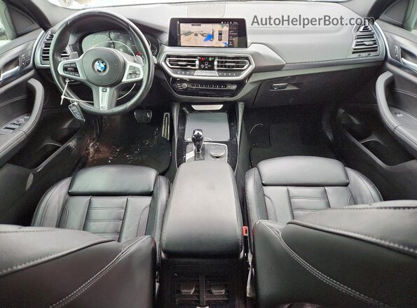 5UX33DT07N9K66947 2022 BMW X4 Серый Вид панели приборов