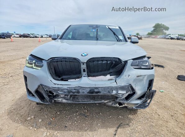 5UX33DT08R9T51673 2024 BMW X4 Gray Вид спереду
