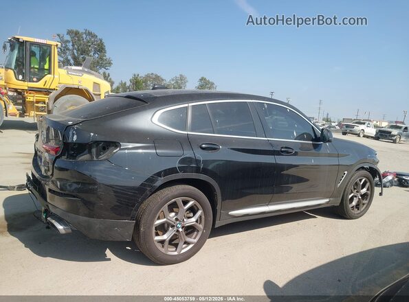 5UX33DT09N9H43641 2022 BMW X4 Black Панорамний вид салону 360°