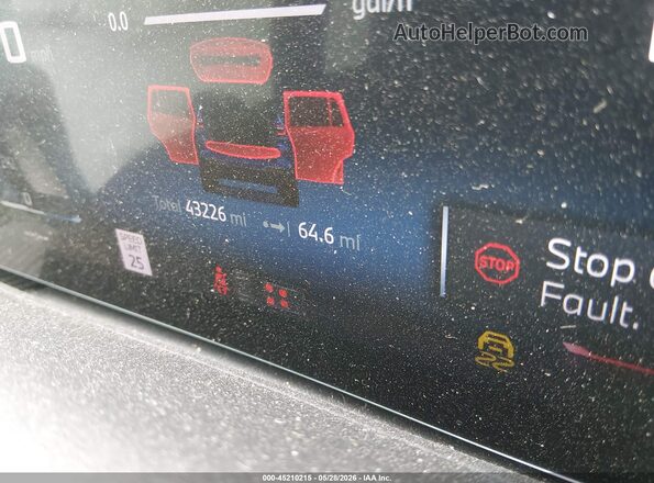 5UX33EM00R9T36170 2024 BMW X7 Blue Вид задніх сидінь