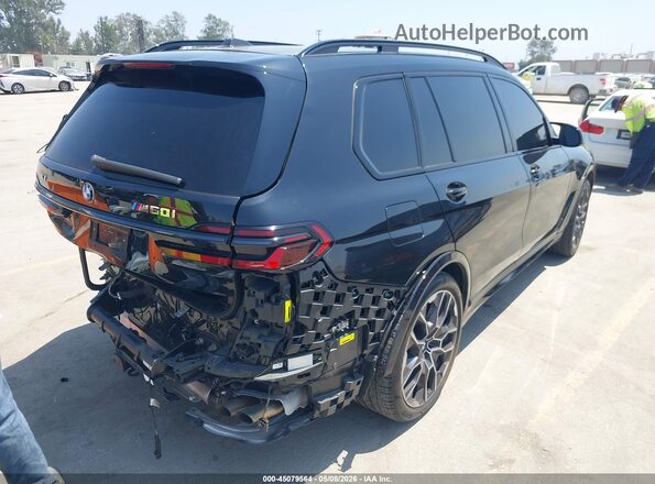 5UX33EM00S9W92706 2025 BMW X7 Черный Задняя правая четверть