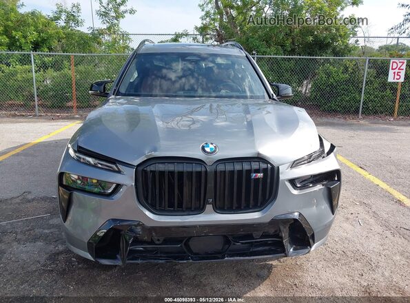 5UX33EM01P9N55877 2023 BMW X7 Gray Вид щитка приладів