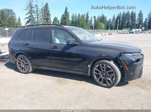 5UX33EM01S9Z29512 2025 BMW X7 Black Панорамний вид салону 360°