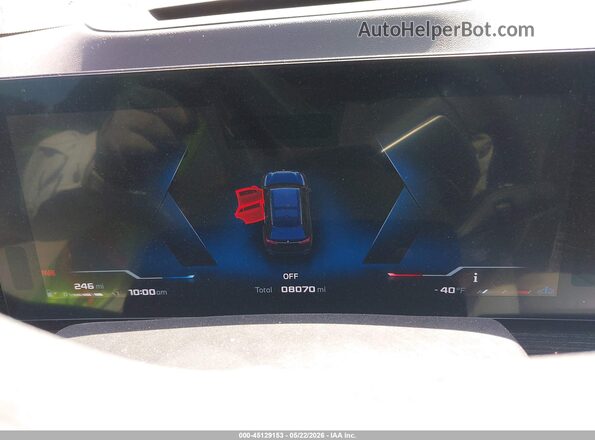 5UX33EM01S9Z29512 2025 BMW X7 Black Вид задніх сидінь