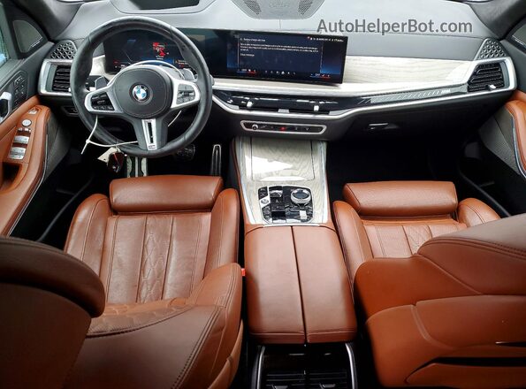 5UX33EM05S9X81199 2025 BMW X7 Black 