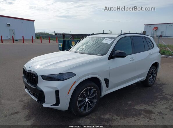 5UX33EU05R9T28758 2024 BMW X5 White Front left