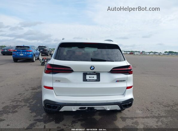 5UX33EU05R9T28758 2024 BMW X5 White 