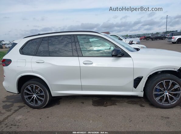 5UX33EU05R9T28758 2024 BMW X5 White Instrument cluster view