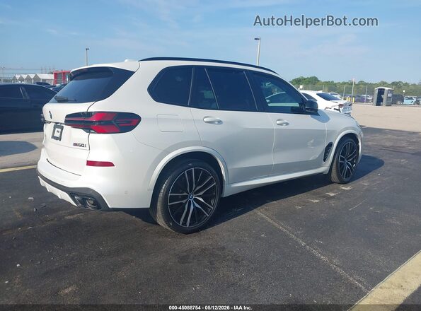 5UX33EU08S9Z18068 2025 BMW X5 White Tył prawy