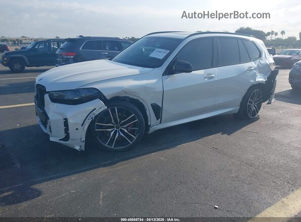 5UX33EU08S9Z18068 2025 BMW X5 White Przód lewy