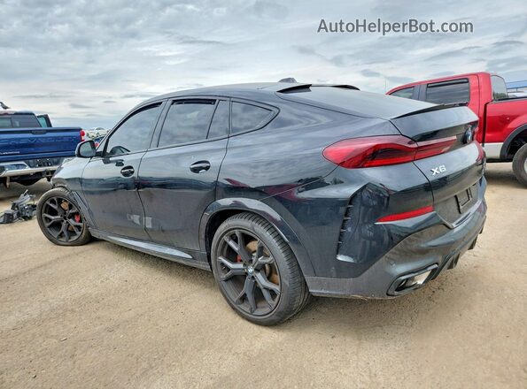 5UX33EX03S9W72705 2025 BMW X6 Black უკანა მარცხენა
