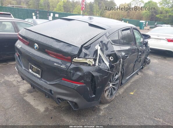 5UX33EX03S9Y84410 2025 BMW X6 Синий Задняя правая четверть