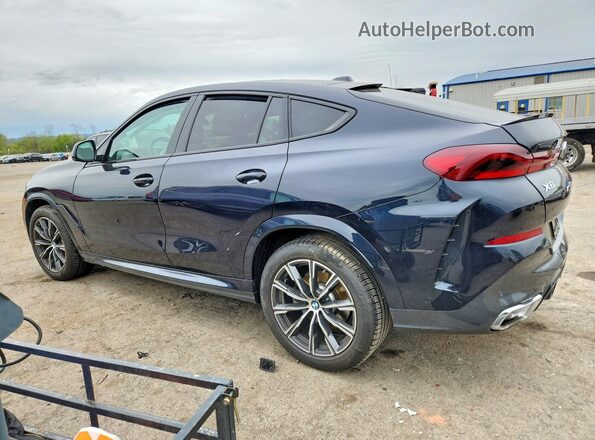 5UX33EX06R9U88563 2024 BMW X6 Black უკანა მარცხენა