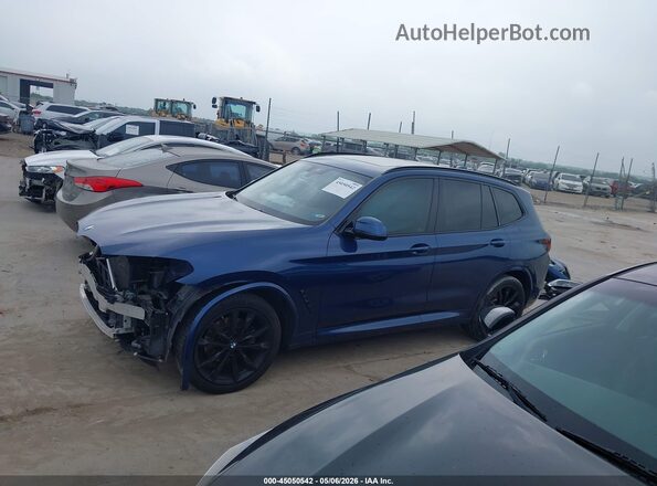 5UX43DP00R9U49837 2024 BMW X3 Blue 
