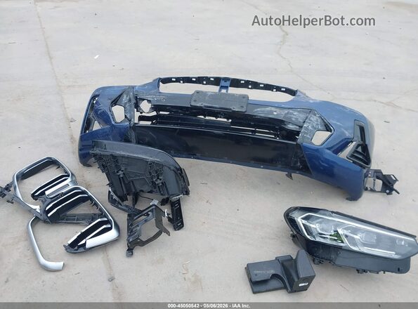 5UX43DP00R9U49837 2024 BMW X3 Blue Vista del cuadro de instrumentos