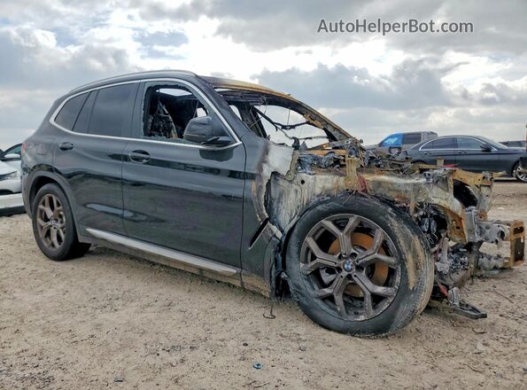 5UX43DP01N9K34316 2022 BMW X3 Black 