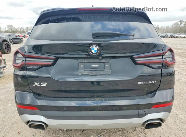 5UX43DP01N9K34316 2022 BMW X3 Black 