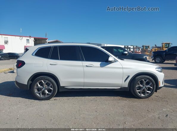 5UX43DP01P9S02520 2023 BMW X3 White 