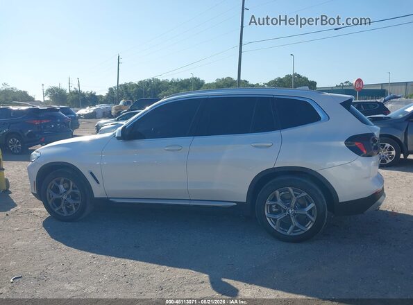 5UX43DP01P9S02520 2023 BMW X3 White 