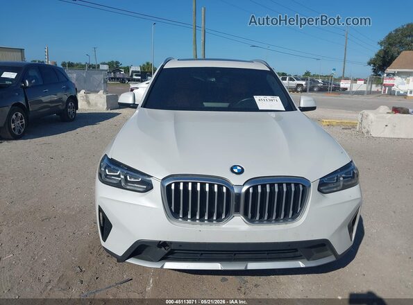 5UX43DP01P9S02520 2023 BMW X3 White 