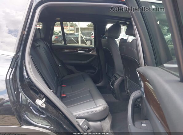 5UX43DP02N9K07710 2022 BMW X3 Black VIN կոդի պիտակի տեսք