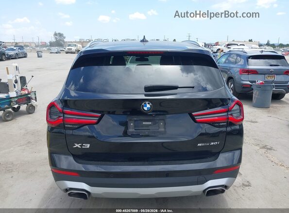 5UX43DP02N9K07710 2022 BMW X3 Black 