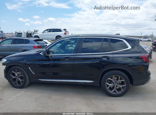 5UX43DP02N9K07710 2022 BMW X3 Black 