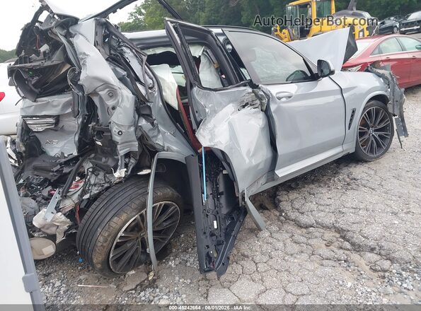 5UX43DP02N9N32504 2022 BMW X3 Gray Задня права чверть