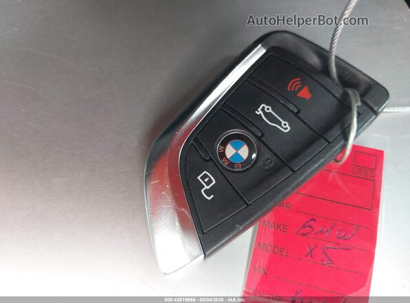5UX43DP02P9N67336 2023 BMW X3 Gray Առջևի վահանակի տեսք