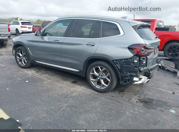 5UX43DP02P9N67336 2023 BMW X3 Gray Հետևի ձախ