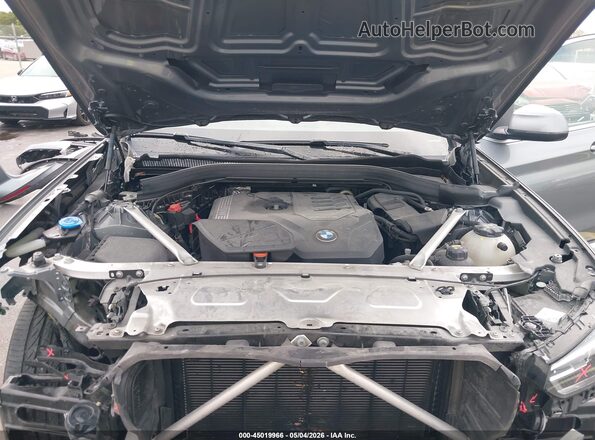 5UX43DP02P9N67336 2023 BMW X3 Gray Հետևի տեսք